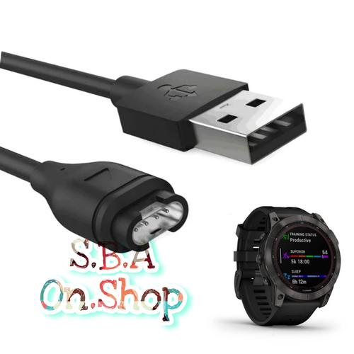 Charger Kabel Cable Usb Cas Casan Jam Garmin Fenix Solar Sapphire  di Smartwatchbestacc Tk Tokopedia