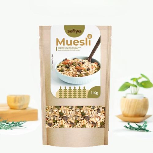 Promo Muesli 1 Kg Safiya Sereal Makanan Ringan Oatmeal Diet Sehat