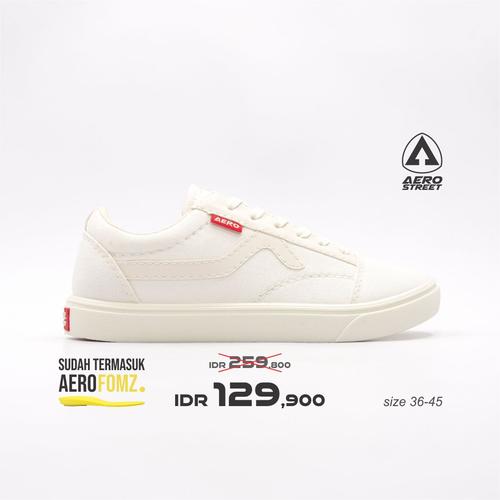 Gambar Aerostreet 36-45 Massive Low Putih -Sepatu Sneaker Casual Sport 21AA30 - 38 dari Aerostreet Kab. Klaten Tokopedia