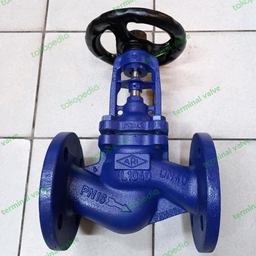 Jual globe valve ARI pn16 11/2"/globe valve pn16 DN40/ARI JL1040 DN40