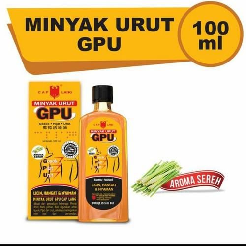 Gambar MINYAK URUT GPU 60ML dari VitaminDiskon Official Jakarta Utara Tokopedia
