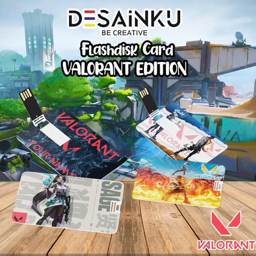 Jual FLASHDISK VALORANT / FD CARD ANIME USB KARTU CUSTOM - A1, 4 gb ...