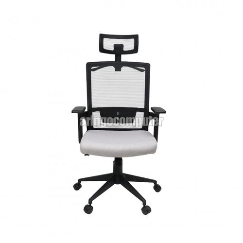 Gambar Gaming Chair Rexus ERGONOMIC NC1 WHITE dari ArinGoComputer Kota Samarinda Tokopedia