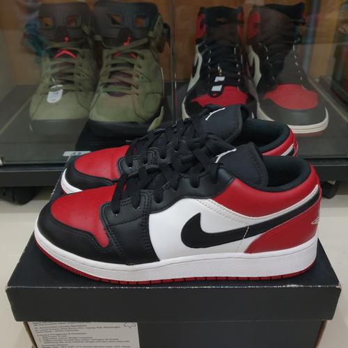 Jual Nike Air Jordan 1 Low Bred Toe Authentic 100% - EU 37.5 - Kota Cirebon  - rksneakers | Tokopedia