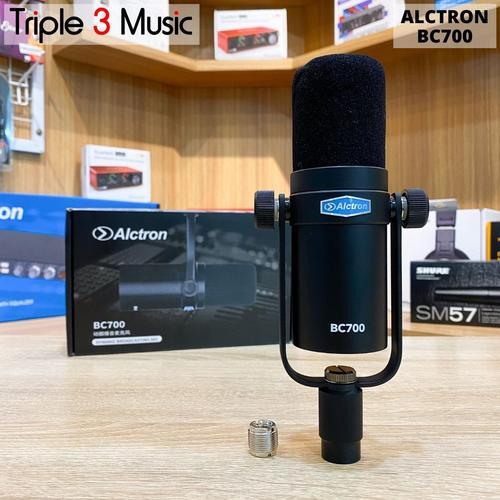 Gambar Alctron BC700 Mic podcast mic dynamic broadcast dari triple3music Kota Bandung Tokopedia