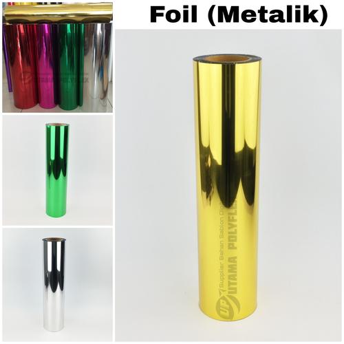Jual Polyflex Pet Laser Foil Metallic / Poliflex Metalik Korea ...