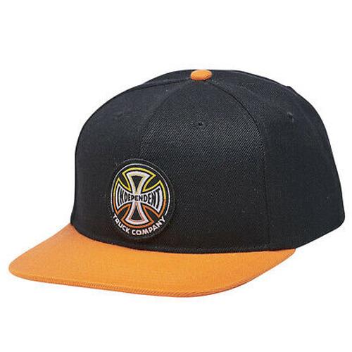 Jual Independent Hat Split Cross Black 