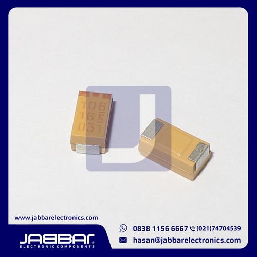 30x Condensatori Tantalio SMD AVX TAJB106K016R – 10uF 16V, Custodia B, Nuovi - Foto 4