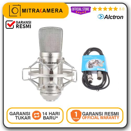 Promo Alctron MC001 High Performance FET Condenser Mic + XLR Cable 3m