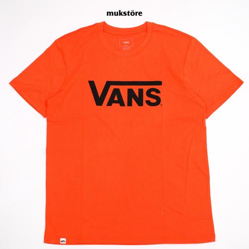 Kaos Vans Big Logo Orange Original 
