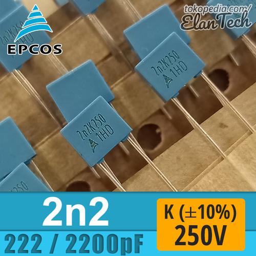 Condensateur Mkp X2 305vac 220nf Pas 15mm à 0,50 - Foto 6