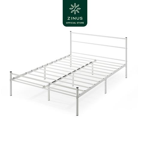 Promo Tempat Tidur Dipan Sandaran Zinus Geraldine Besi DIY Bed In a Box