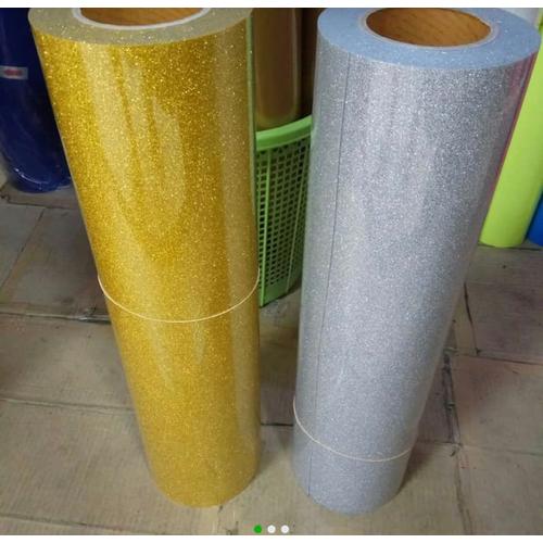 Jual polyflex glitter korea meteran premium quality - gold, 1meter ...