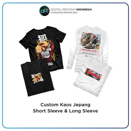 Jual Sablon T-Shirt Custom Japan 