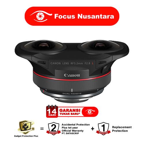 Gambar Canon RF5.2mm f/2.8L Dual Fisheye dari Focus Nusantara Jakarta Pusat Tokopedia