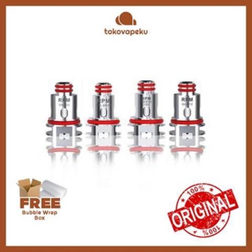 Gambar Coil Smok RPM 0.4 ohm Mesh Coil dan 0.6 OHM TRIPLE Authentic - 0.4 dari TokovapekuHQ undefined Tokopedia