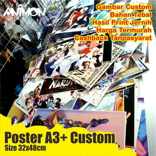 Jual PRINT CETAK POSTER A3+ CUSTOM ANIME - Kota Bekasi - Animon Store ...
