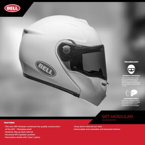Helm Bell SRT Modular White Modular 