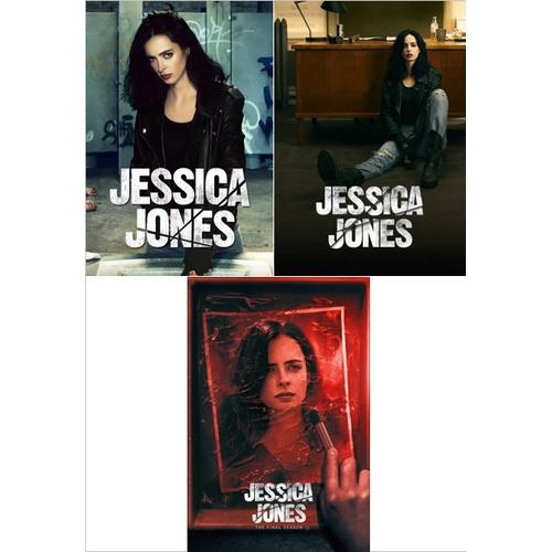 Jual Jessica Jones Complete Season (Baca Deskripsi) - 3 Season+4DVDR ...