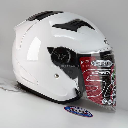 Gambar Zeus ZS627 WHITE - XL dari Juragan Helm ID Jakarta Barat Tokopedia
