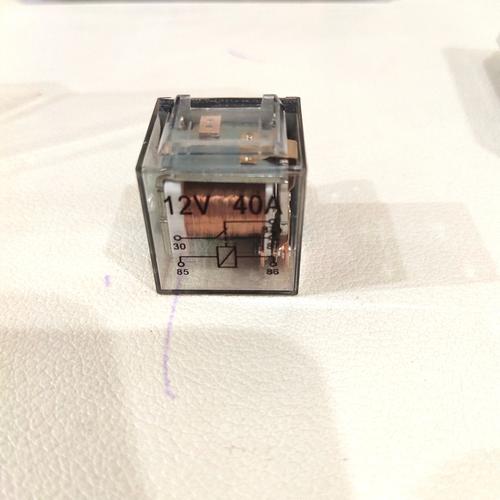 Jual Relay kaki 5 pemutus arus 12v 40A transparan RELAY MX 12V 40A