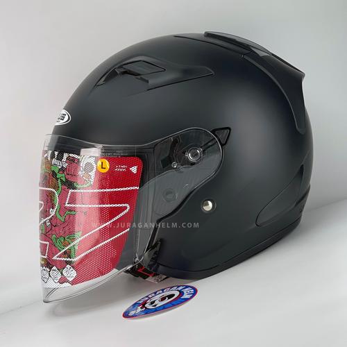 Gambar Zeus ZS627 MATT BLACK - L dari Juragan Helm ID Jakarta Barat Tokopedia