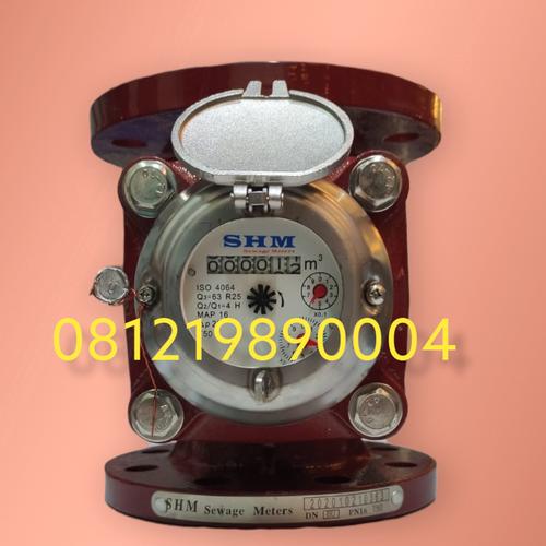 Jual Jual flow meter air limbah brand SHM size 3" DN80mm temperature 50 ...