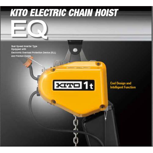 Jual KITO Electric Chain Hoist EQ Series EQ003IS Kab. Bekasi