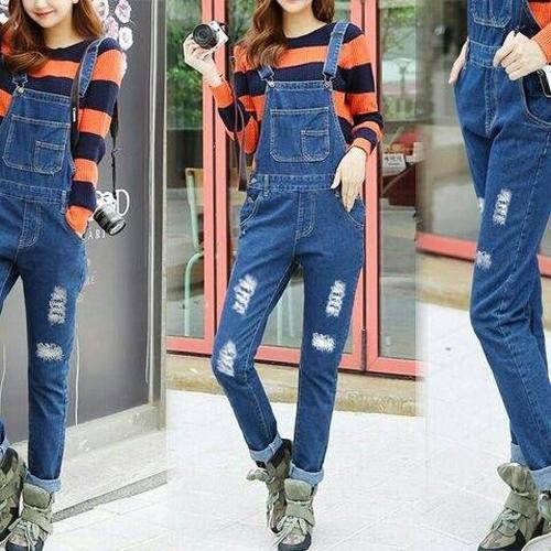 outfit jumpsuit jeans