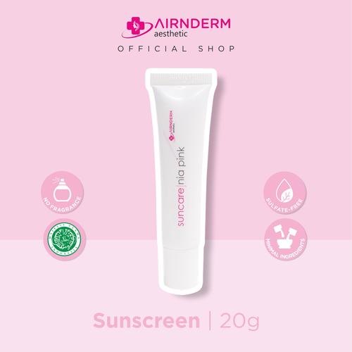 Jual Airnderm Aesthetic Suncare Nia Pink Tube - Kota Bandung - airinskin |  Tokopedia