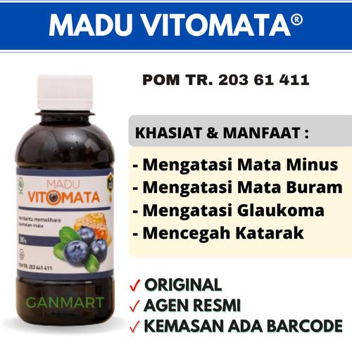 Jual Madu Vitomata Herbal Kesehatan Mata Solusi Mata Minus Plus Silindris Kota Bekasi Ganmart Tokopedia