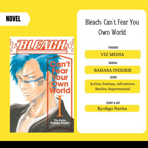 Bleach Can't Fear Your Own World Novel Jual Novel Bleach: Can't Fear Your Own World | VIZ MEDIA - VOL 3 - Kab