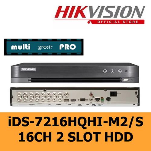 Jual Dvr Hikvision Ids 7216hqhi M2 S 16ch 2mp Turbo Hd X 2 Slot Hdd Jakarta Utara Multi Grosir Pro Tokopedia
