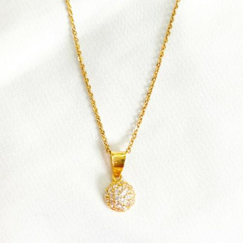 Jual Necklace Infinity Chain Medallion 