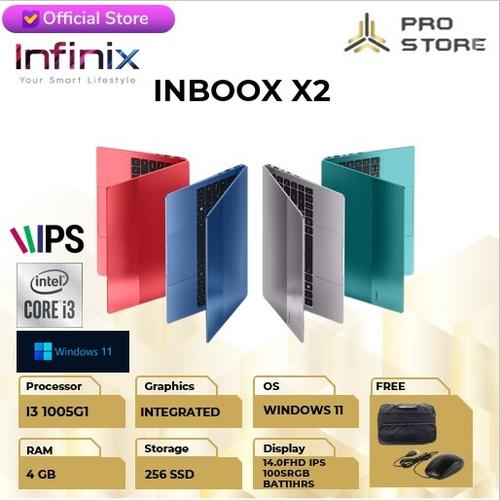Gambar Infinix Laptop X1 i3 1035G1 8GB 256SSD W10+Office 365 14.0" - INFINIX X2 dari ProStoreComputer Jakarta Utara Tokopedia