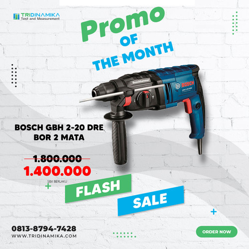 Gambar BOSCH GBH 2-20 DRE Rotary + Demolition Hammer dari PT Tridinamika Kota Tangerang Selatan Tokopedia