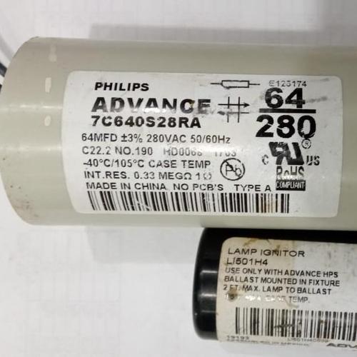 Jual Philips Advance Transformer Capacitor Lamp Ignitor 7C640D28RA