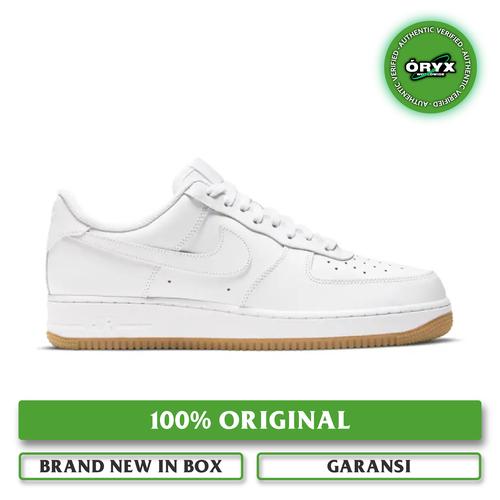 air force 1 white gum light brown