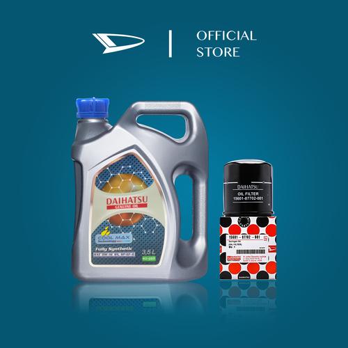 Gambar Daihatsu Genuine Oil 0W-16 API SN Fully Synthetic Oil 3.5L+Oil Filter - Antifog dari Daihatsu Part & Oil Jakarta Timur Tokopedia