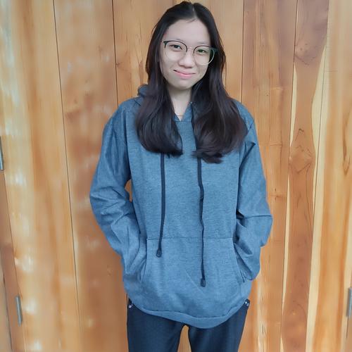 Jual Sweater Hoodie Wanita Polos Simple 