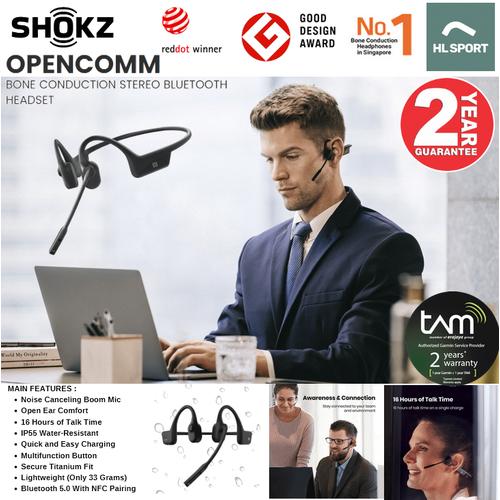 Jual Bluetooth Headset OpenComm 