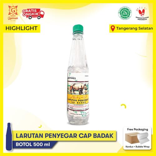 Gambar Larutan Penyegar Cap Badak Kemasan Botol 500ml Pereda Panas Dalam dari Warisan Gajahmada Kota Tangerang Selatan Tokopedia