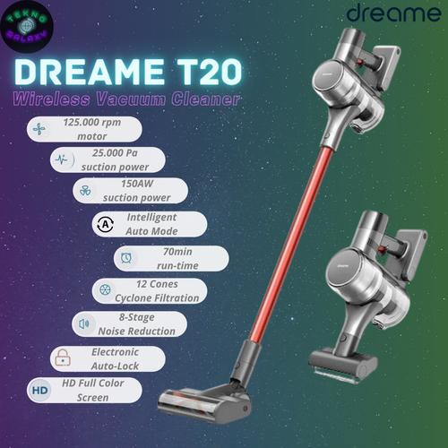 Jual DREAME T20 Wireless Vacuum Cleaner Cordless 2in1 Handheld alt Dyson -  Jakarta Barat - TEKNO GALAXY | Tokopedia