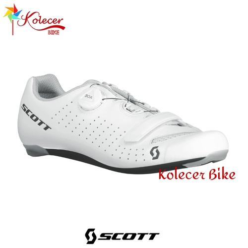 Jual Scott Road Comp BOA Cycling Shoes Sepatu Sepeda White Black Cleat - 40  - Kab. Tulungagung - Kolecer Bike | Tokopedia
