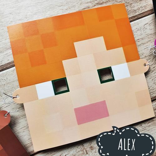 Jual Minecraft Mask Party Topeng Pesta - Alex - Kota Surabaya - Sizzles ...