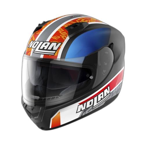 Gambar Nolan N60.6 ALEX RINS Flat Black 44 - M dari Juragan Helm ID Jakarta Barat Tokopedia
