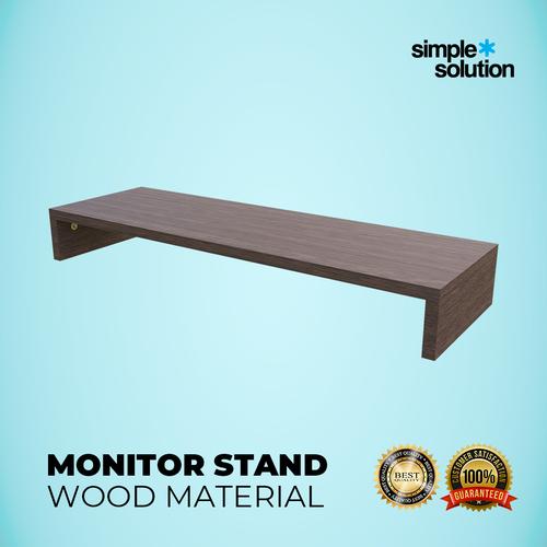 Promo Wood Stand Monitor Adjustable 