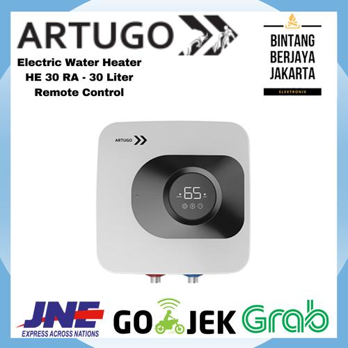 Jual ARTUGO Electric Water Heater HE 30 RA 30 Liter Remote Control