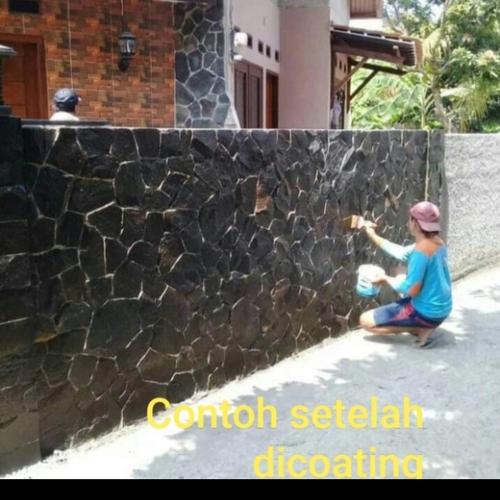 Jual batu alam acak untuk pagar rumah harga permtr - Jakarta Barat