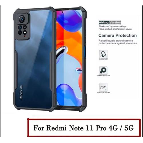 Jual Case Redmi Note 11 Pro 5G / 4G Shockproof Transparent Hard Back ...